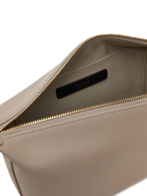 NUVOLA Borsa mini in pelle a tracolla vaniglia - Borse Donna