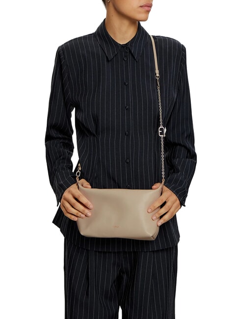 NUVOLA Borsa mini in pelle a tracolla vaniglia - Borse Donna