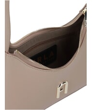 FURLA DIAMANTE Frame bag piccola greige - Borse Donna - 3