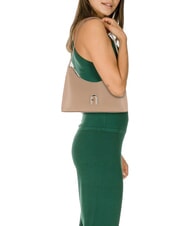 FURLA DIAMANTE Frame bag piccola greige - Borse Donna - 4