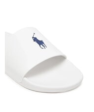 RALPH LAUREN POLO SLIDE Ciabatte ceramic white - Scarpe Unisex - 3