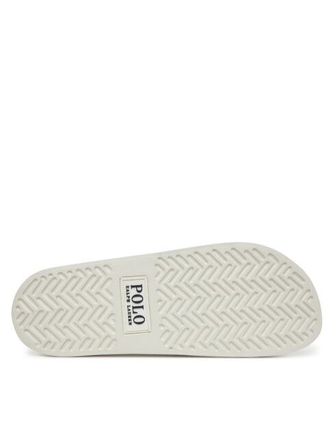 POLO SLIDE Ciabatte heritage bear - deckwash white - Scarpe Unisex