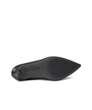 RALPH LAUREN LINDELLA  D&eacute;collet&eacute; alte in pelle NERO - Scarpe Donna - 7