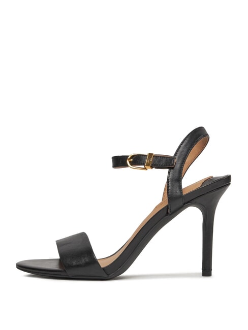 GWEN Sandali alti in pelle NERO - Scarpe Donna