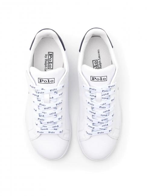 HERITAGE COURT II NAPPA Sneakers da uomo in pelle white/newport navy pp - Scarpe Uomo