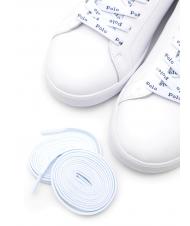 RALPH LAUREN HERITAGE COURT II NAPPA Sneakers da uomo in pelle white/newport navy pp - Scarpe Uomo - 6