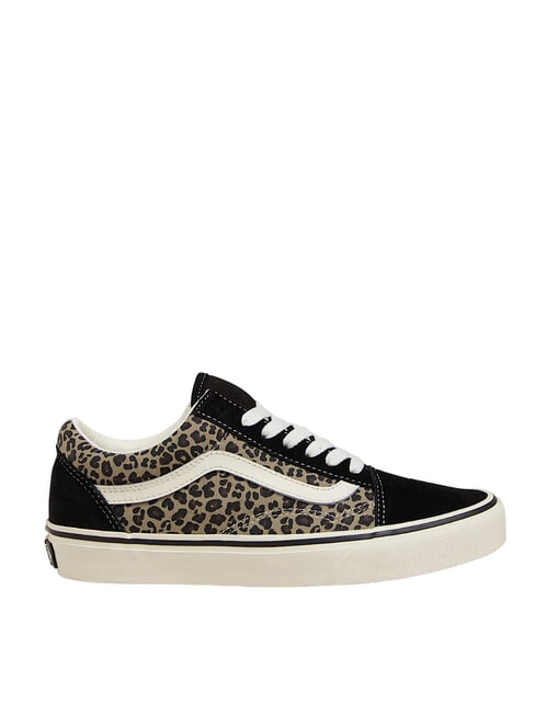 OLD SKOOL COLOR THEORY Sneakers in tela black/leopard - Scarpe Unisex