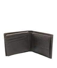 SPALDING SNAP Portafoglio medio in pelle martellata testamoro - Portafogli Uomo - 3