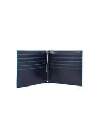 PIQUADRO BLUE SQUARE Portafoglio in pelle blu - Portafogli Uomo - 2