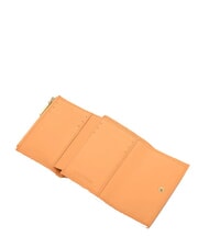 COCCINELLE METALLIC SOFT Small wallet in textured leather - Portafogli Donna