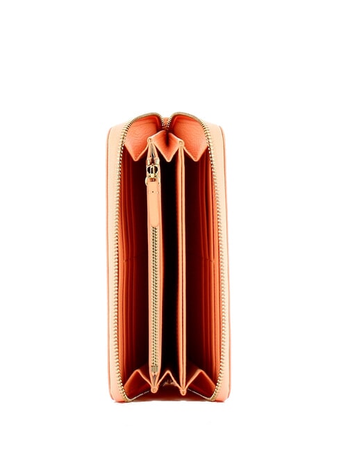 METALLIC SOFT Portafoglio in pelle martellata sunrise - Portafogli Donna