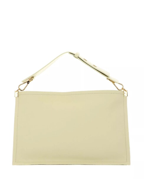 SNIP Borsa a spalla in pelle martellata lime was/pow.pi - Borse Donna