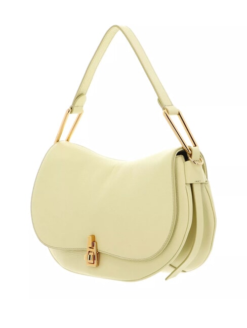 MAGIE SOFT Borsa a spalla in pelle con tracolla lime wash - Borse Donna