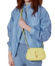 COCCINELLE HIMMA Borsa mini pelle martellata lime wash - Borse Donna - 4