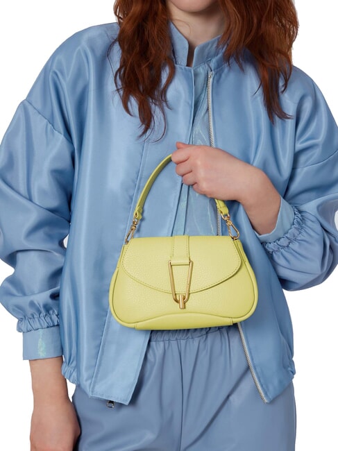 HIMMA Borsa mini pelle martellata lime wash - Borse Donna