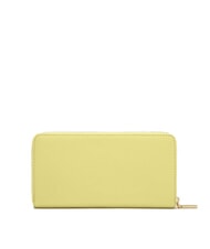 COCCINELLE METALLIC SOFT Portafoglio in pelle martellata lime wash - Portafogli Donna - 3