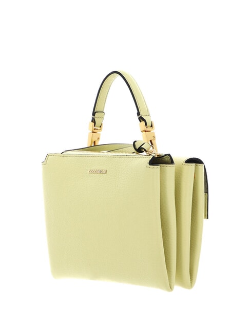 ARLETTIS Hand bag in pelle martellata lime wash - Borse Donna
