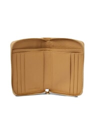 COCCINELLE METALLIC SOFT metallic soft portafoglio pelle martellata Zip Around Wallet fresh beige - Portafogli Donna - 2