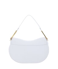 COCCINELLE MAGIE SOFT Borsa a spalla in pelle con tracolla brillant white - Borse Donna - 3