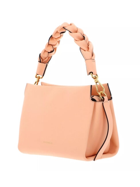 BOHEME GRANA DOUBLE Borsa piccola a mano in pelle martellata sunrise/pot - Borse Donna