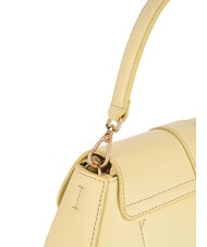 COCCINELLE HIMMA Borsa a mano pelle martellata lime wash - Borse Donna - 5