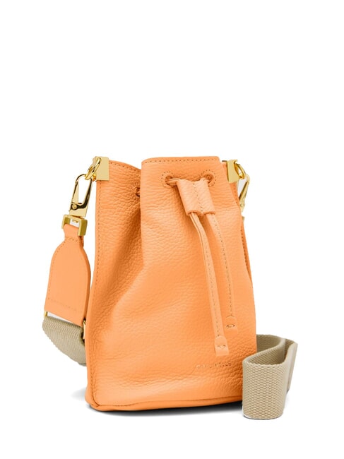 HYLE Mini Secchiello a tracolla, in pelle sunrise - Borse Donna