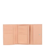 COCCINELLE METALLIC SOFT Portafoglio bifold pelle martellata sunrise - Portafogli Donna - 2