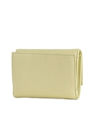 COCCINELLE METALLIC SOFT Portafoglio bifold pelle martellata lime wash - Portafogli Donna - 4