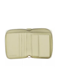 COCCINELLE METALLIC SOFT Small leather wallet lime wash - Portafogli Donna - 2