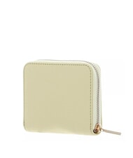 COCCINELLE METALLIC SOFT Small leather wallet lime wash - Portafogli Donna - 3