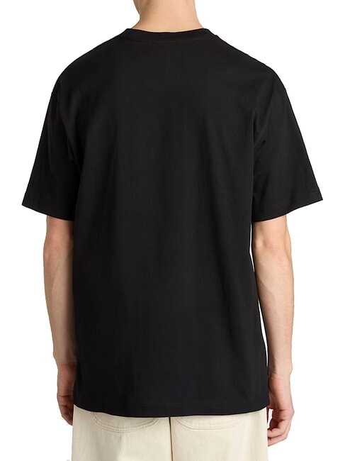 LEFT CHEST II LOOSE T-Shirt in cotone black - T-shirt Uomo