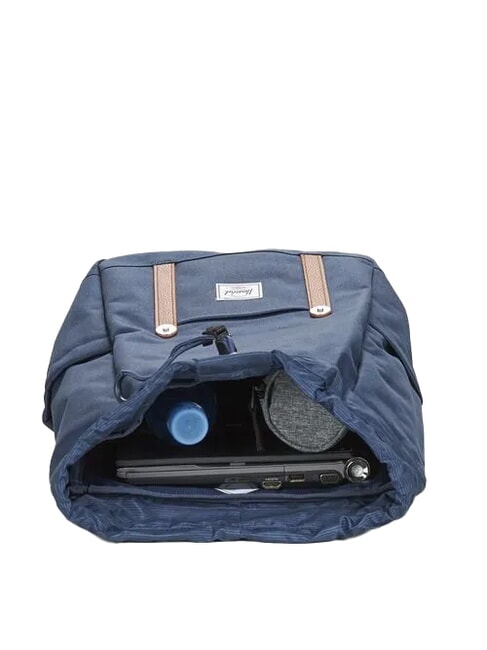 RETREAT  Zaino porta PC 14" navy tan - Zaini Scuola & Tempo Libero