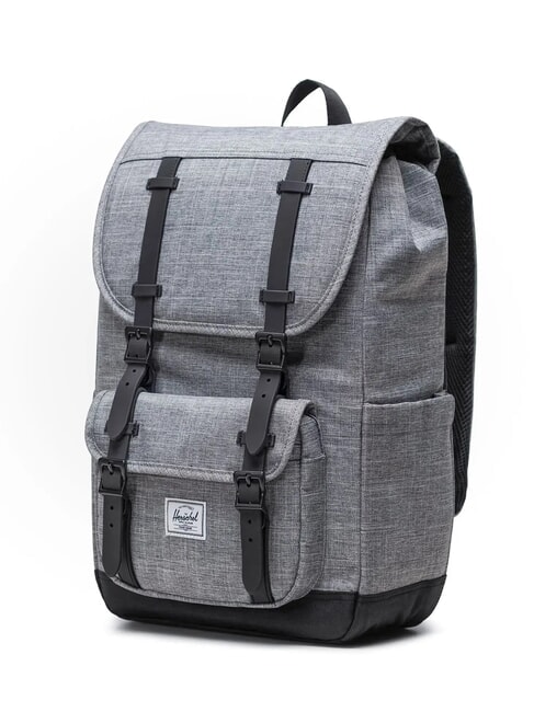 LITTLE AMERICA MID Zaino porta PC 15,6" RAVEN CROSSHATCH - Zaini Scuola & Tempo Libero