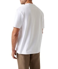 GUESS PATCH AT CHEST  T-Shirt in cotone purwhite - T-shirt Uomo - 2
