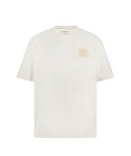 GUESS PATCH AT CHEST  T-Shirt in cotone purwhite - T-shirt Uomo - 3