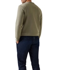 GUESS BEAU  Felpa girocollo mossy green - Felpe Uomo - 2