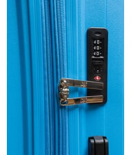 LESAC AIR FLOW Trolley medio espandibile lake blue - Trolley Rigidi - 7