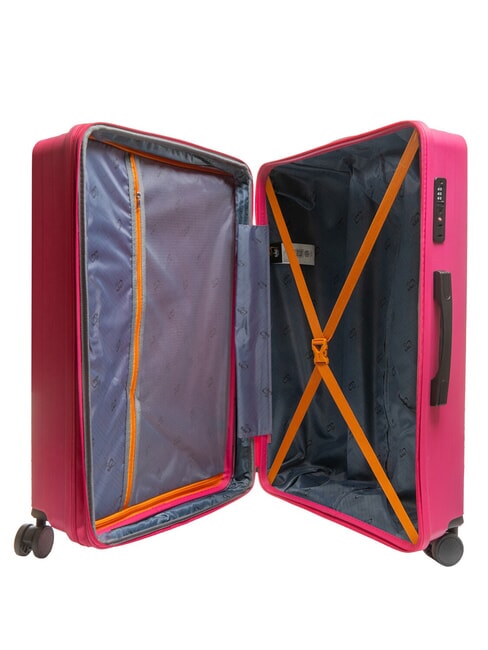 AIR FLOW Trolley grande espandibile peach red - Trolley Rigidi