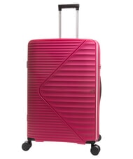 LESAC AIR FLOW Trolley grande espandibile peach red - Trolley Rigidi - 3