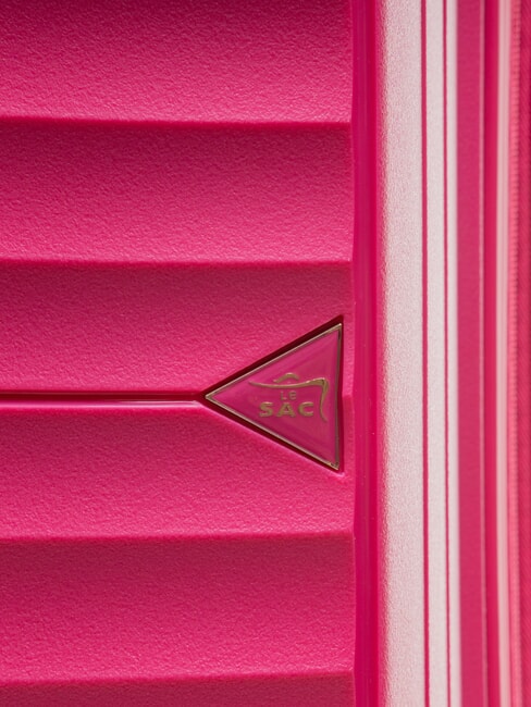 AIR FLOW Trolley grande espandibile peach red - Trolley Rigidi