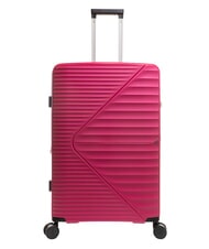 LESAC AIR FLOW Set 3 trolley: cabin, medio e grande espandibili peach red - Set Trolley - 5