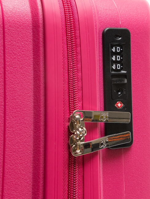 AIR FLOW Set 3 trolley: cabin, medio e grande espandibili peach red - Set Trolley