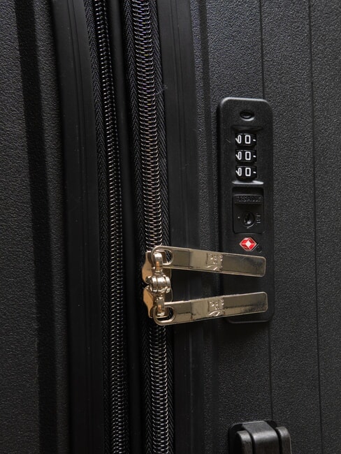 AIR FLOW Trolley grande espandibile black - Trolley Rigidi