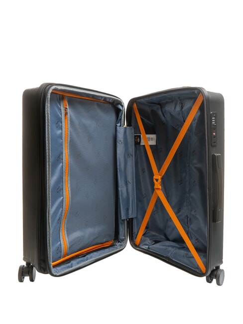 AIR FLOW Set 3 trolley: cabin, medio e grande espandibili black - Set Trolley