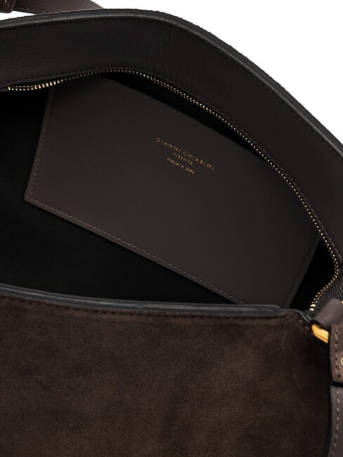 BLOOM  Borsa a spalla, in pelle moka - Borse Donna