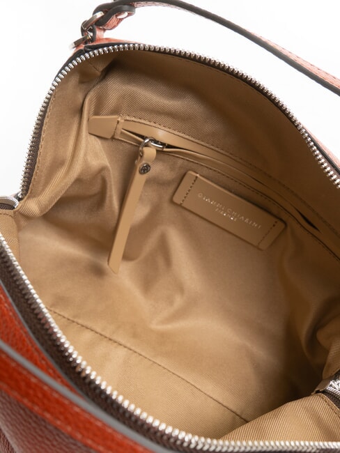 ALIFA Borsa in pelle con tracolla brick red - Borse Donna