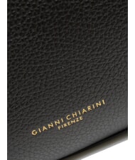 GIANNI CHIARINI HELENA ROUND Borsa piccola in pelle a tracolla Nero - Borse Donna - 4