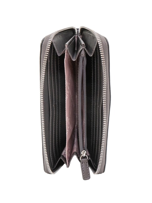 CALIWEN Portafoglio grande zip around antracite met. - Portafogli Donna