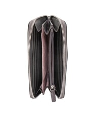 LIUJO CALIWEN Portafoglio grande zip around antracite met. - Portafogli Donna - 2