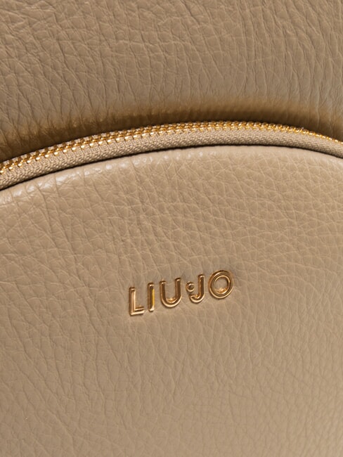 MANHATTAN Zaino medio tondo con tasca desert taupe - Borse Donna